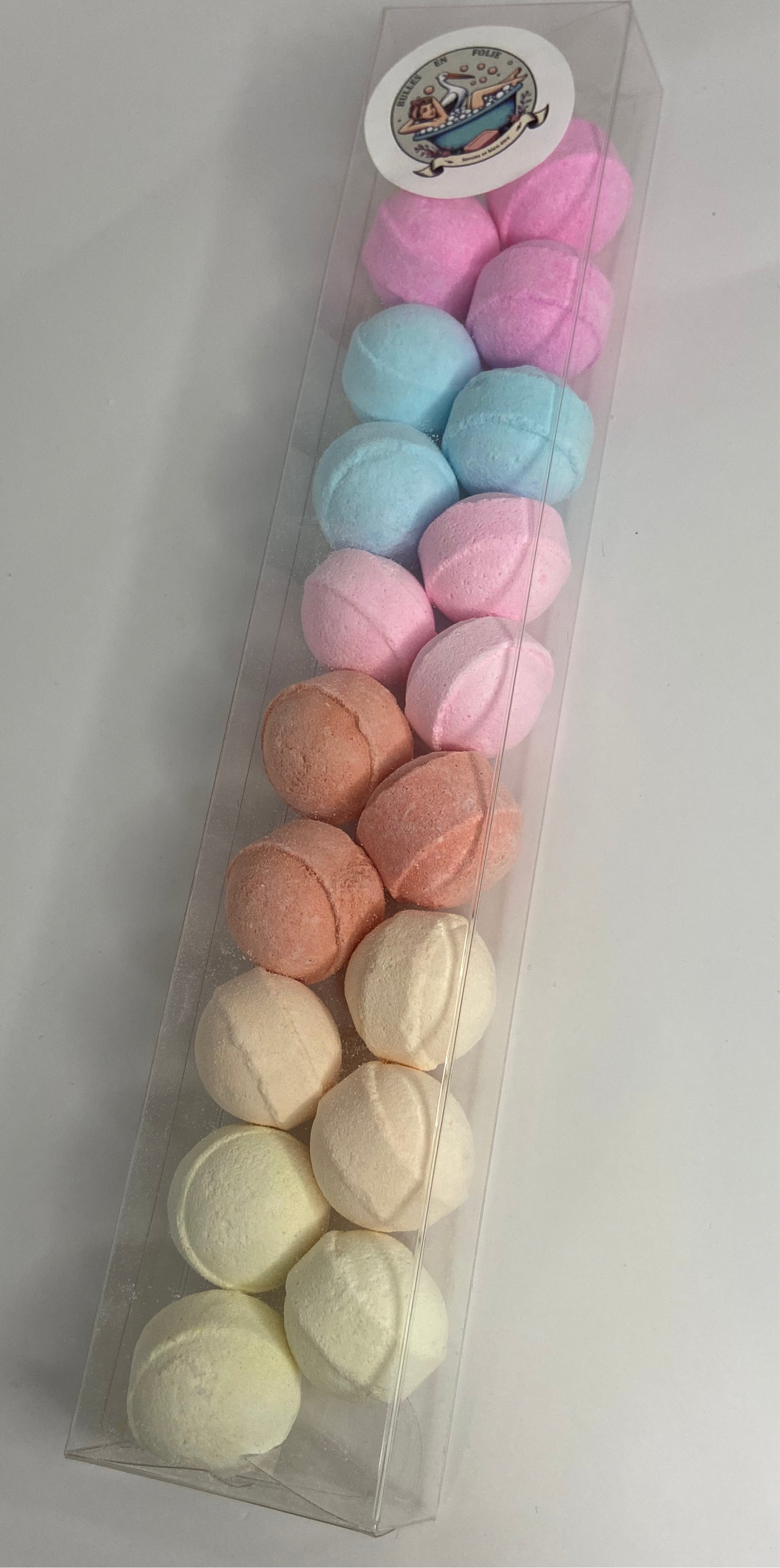 Pack Découverte - 18 Mini Bombes de Bain