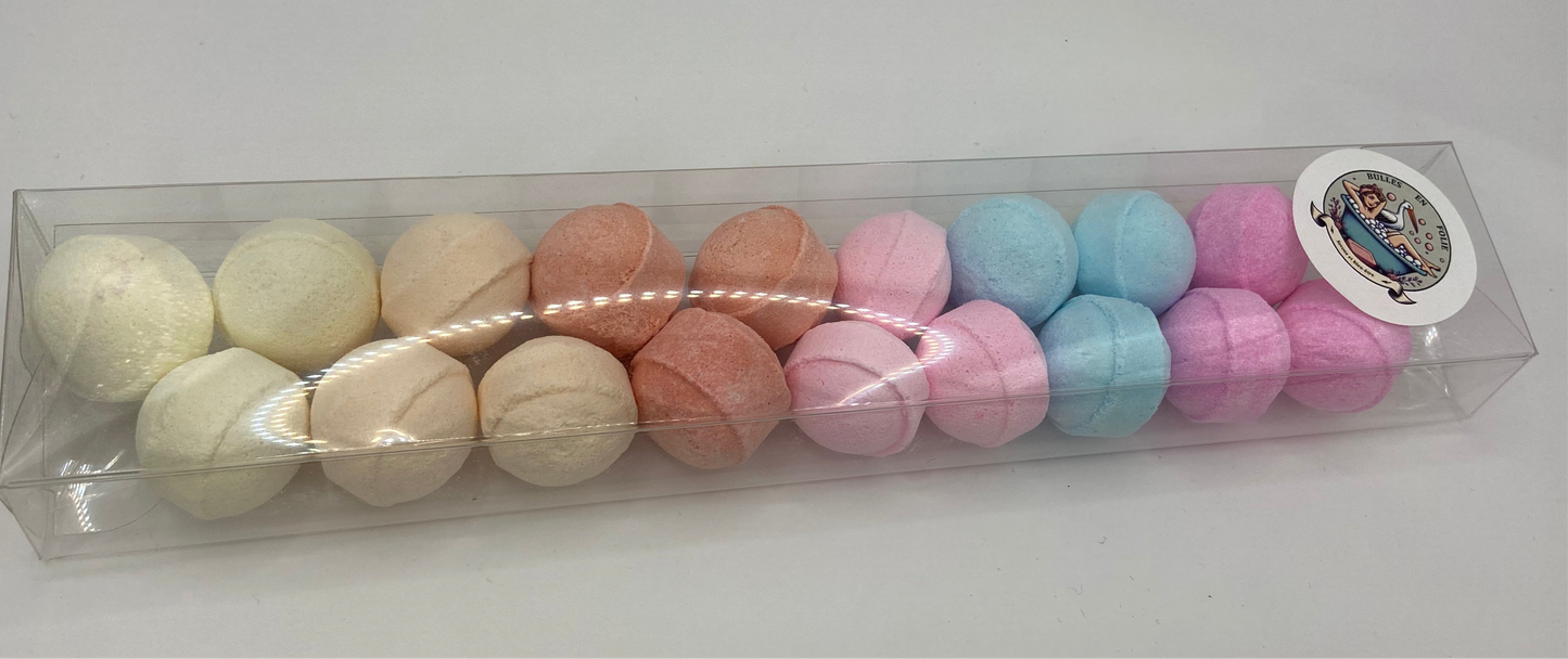 Pack Découverte - 18 Mini Bombes de Bain