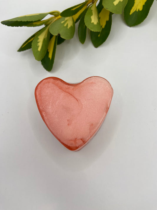 Savon Glycérine Coeur - Framboise